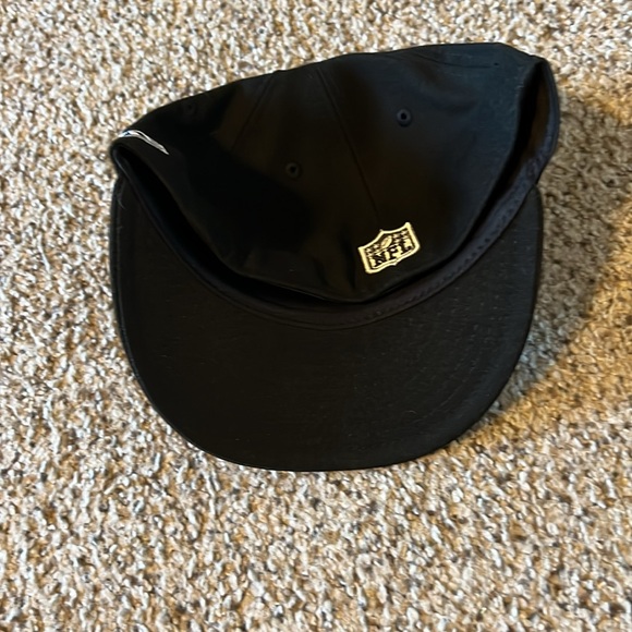 New era Kansas City Chiefs Super Bowl LVII champion black fitted hat 7 1/8. - Picture 3 of 4